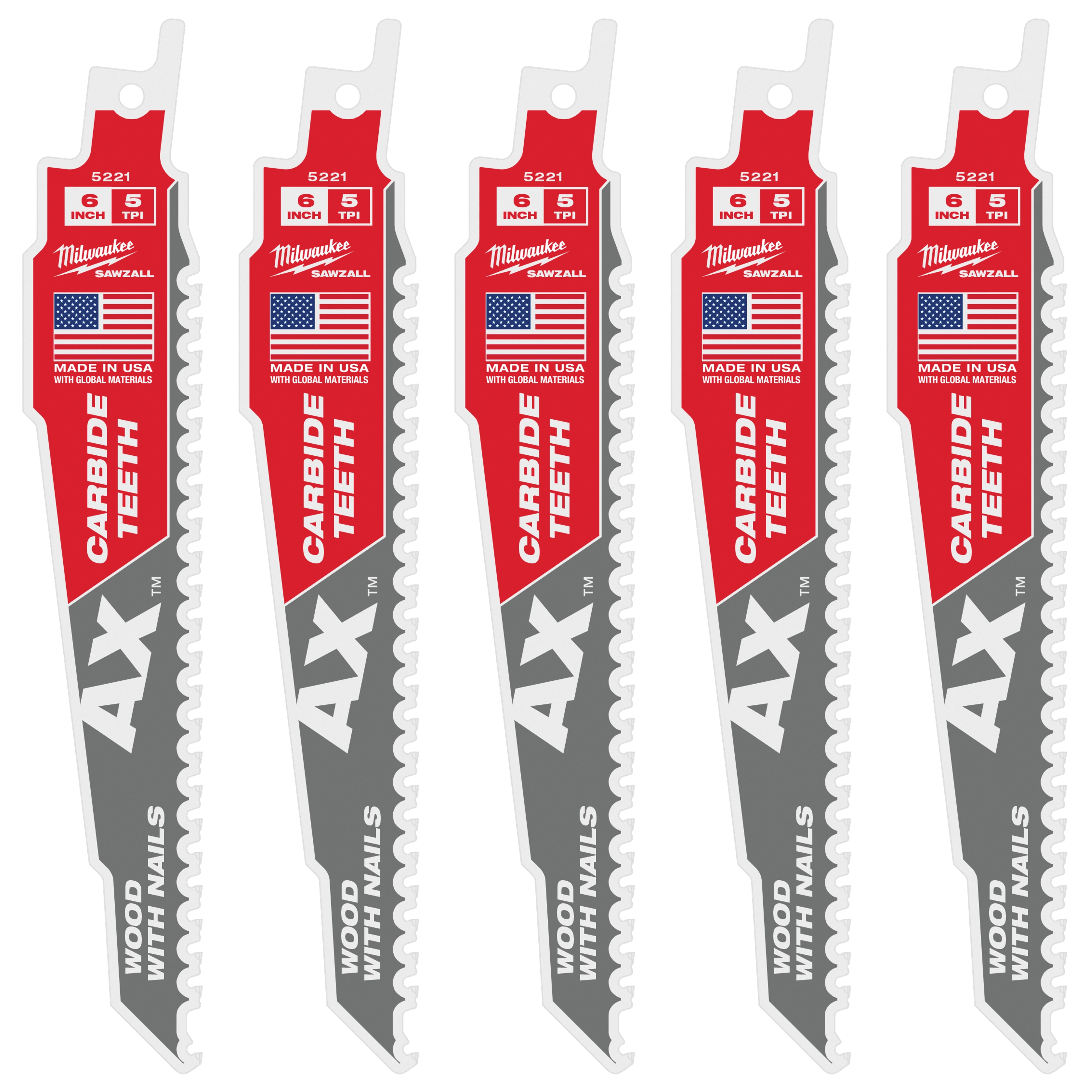 Reciprocating Saw Blades