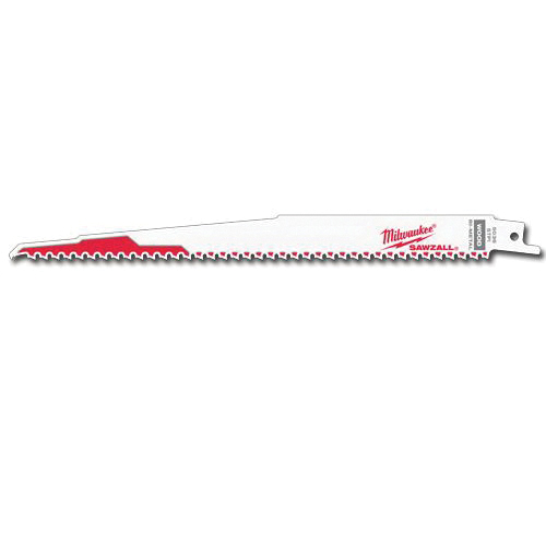 Milwaukee® Sawzall 48-01-6036 Reciprocating Saw Blade, 9 in L, 3/4 in W, 5 TPI TPI, Bi-Metal Blade