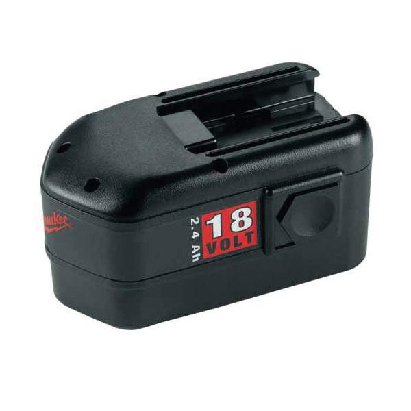 Milwaukee® V18 Rechargeable Slide Style Cordless Battery Pack, 2.4 Ah NiCd Battery, 18 V (Bare Tool) thumbnail 3