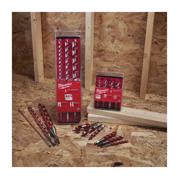 Milwaukee® 7/16 inch Hex Ship Auger Bit, 1-1/2 inch x 6 inch thumbnail 4