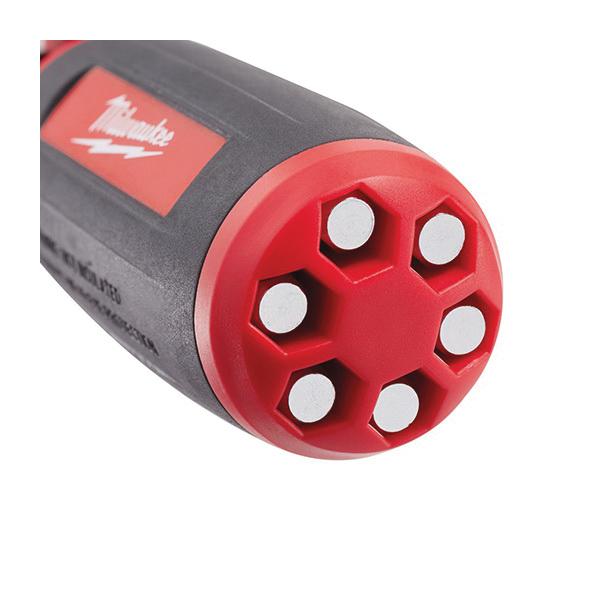 Milwaukee® 48-22-2104 Single End Multi-Bit Screwdriver, Imperial, 8 Pieces, 10-in-1 Drive, Hex Bit, Steel thumbnail 3
