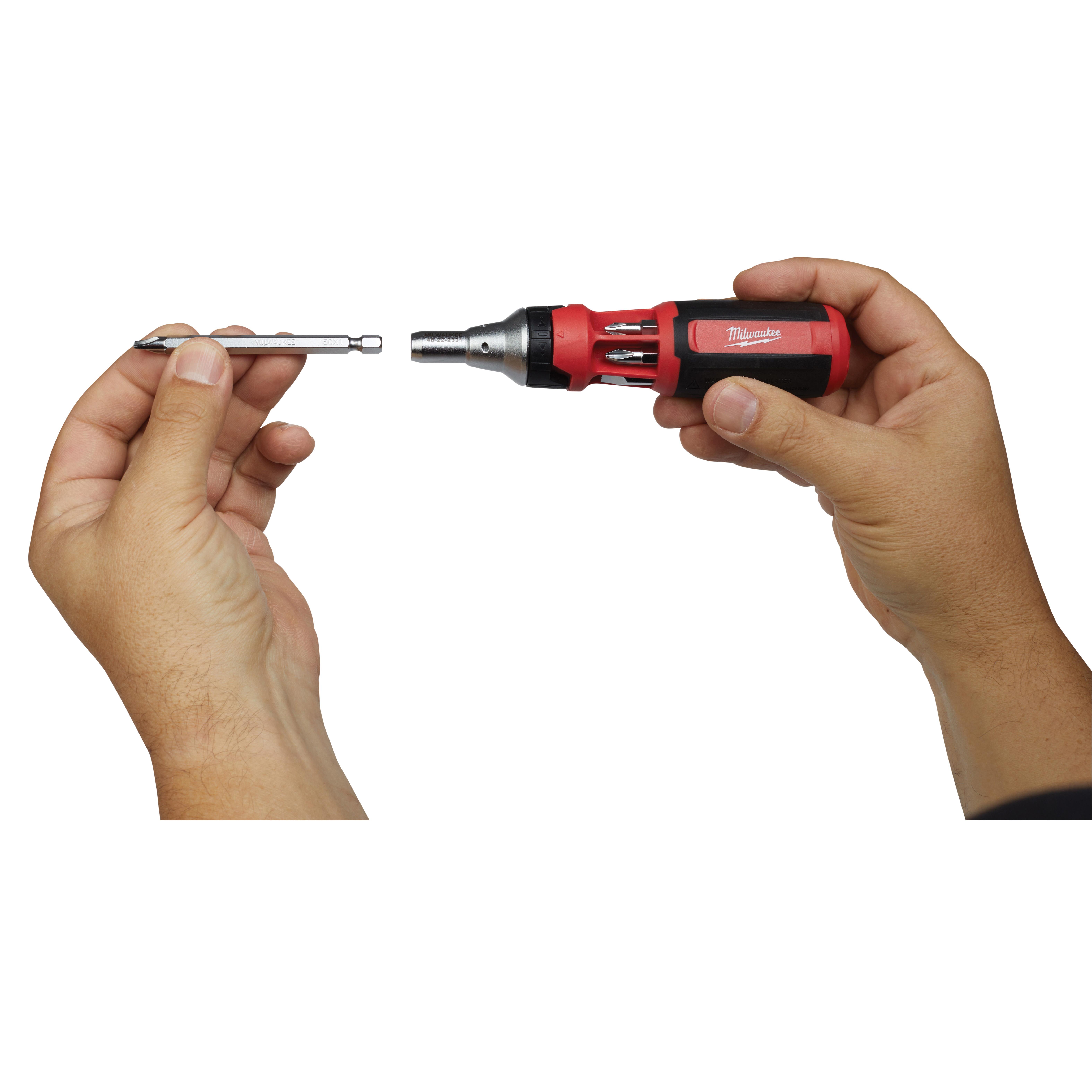 Milwaukee® 48-22-2331 Multi-Bit Screwdriver, ECX™ Point, 9.09 in OAL