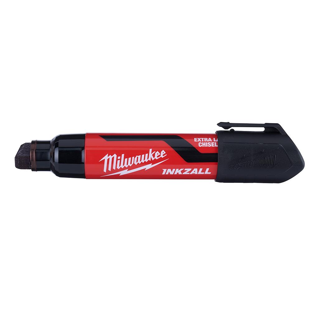 Milwaukee® INKZALL™ 48-22-3260 Marker, Extra Large Chisel Tip, Black
