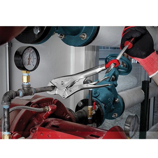 Milwaukee® 48-22-3707 Plier, 7 in OAL, Ergonomic Handle, Curved Jaw