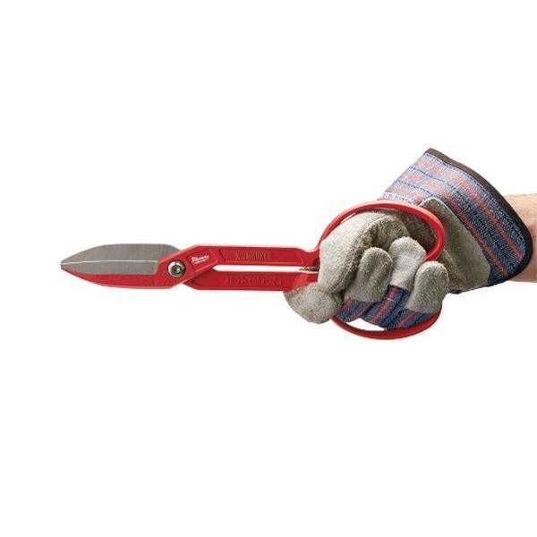 Milwaukee® 48-22-4003 Classic Tinner Snip, 22 AWG Cold Rolled Steel/24 AWG Stainless Steel Cutting, 10 in L thumbnail 2