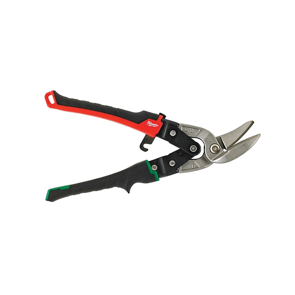 Milwaukee® 48-22-4022 Offset Snip, 18 ga Cold Rolled Steel/22 ga Stainless Steel, 1-1/2 in Length of Cut, 10 in thumbnail 3