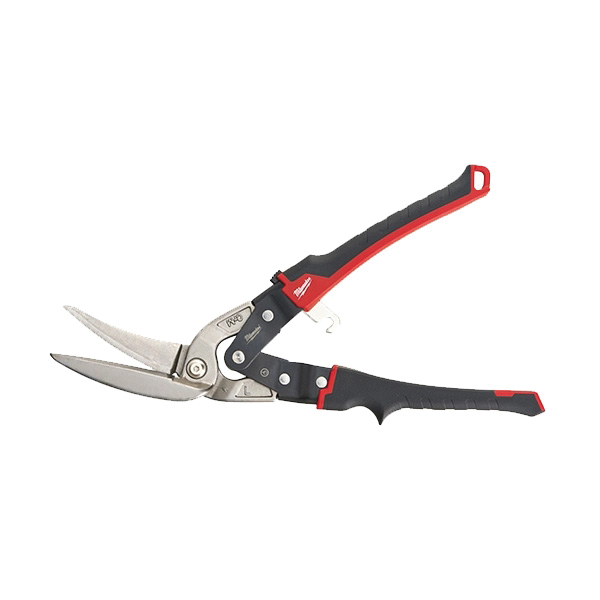 Milwaukee® 48-22-4038 Offset Snip, 20 ga Cold Rolled Steel, 22 ga Stainless Steel Cutting, 2-1/2 in Length of Cut