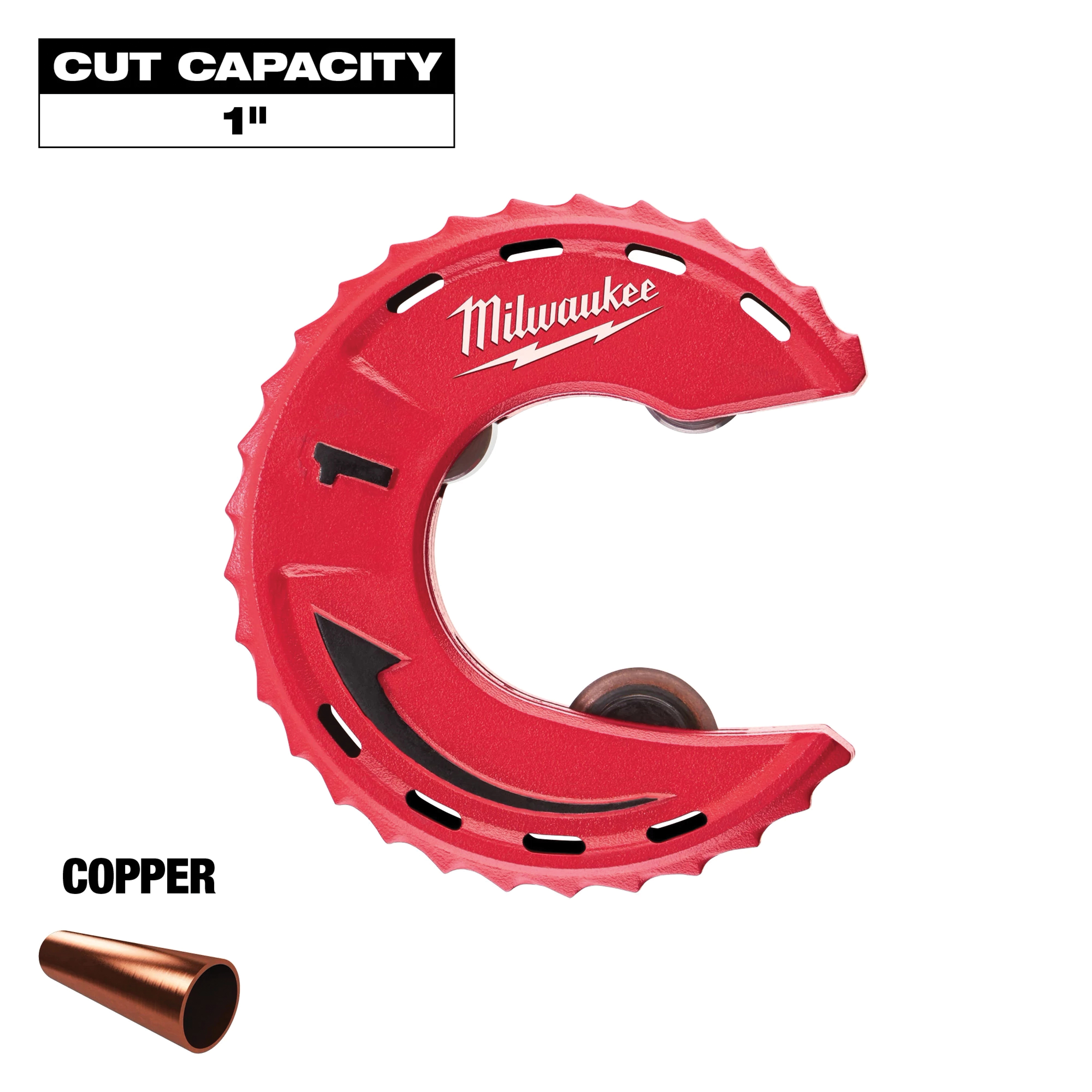 Milwaukee® 48-22-4262 Close Quarters Tubing Cutter, 1 in Max Pipe/Tube Dia thumbnail 3