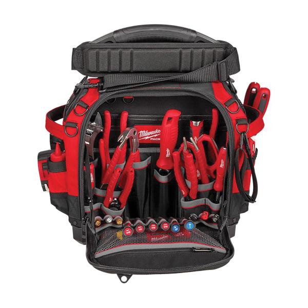 Milwaukee® PACKOUT™ 48-22-8316 Structured Tool Bag, 10 in W, 19-3/4 in H, 65 -Pocket, YKK Zipper Closure thumbnail 4