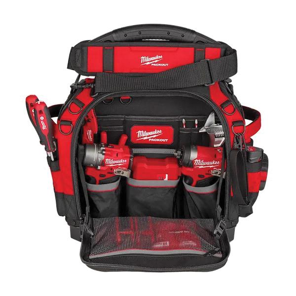 Milwaukee® PACKOUT™ 48-22-8316 Structured Tool Bag, 10 in W, 19-3/4 in H, 65 -Pocket, YKK Zipper Closure thumbnail 3