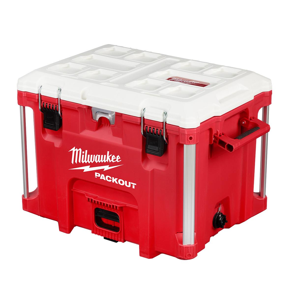 Milwaukee® 48-22-8462 XL Cooler, 40 qt Volume, 48 Can, Polymer, 16-1/4 in L Exterior, 22 in W Exterior