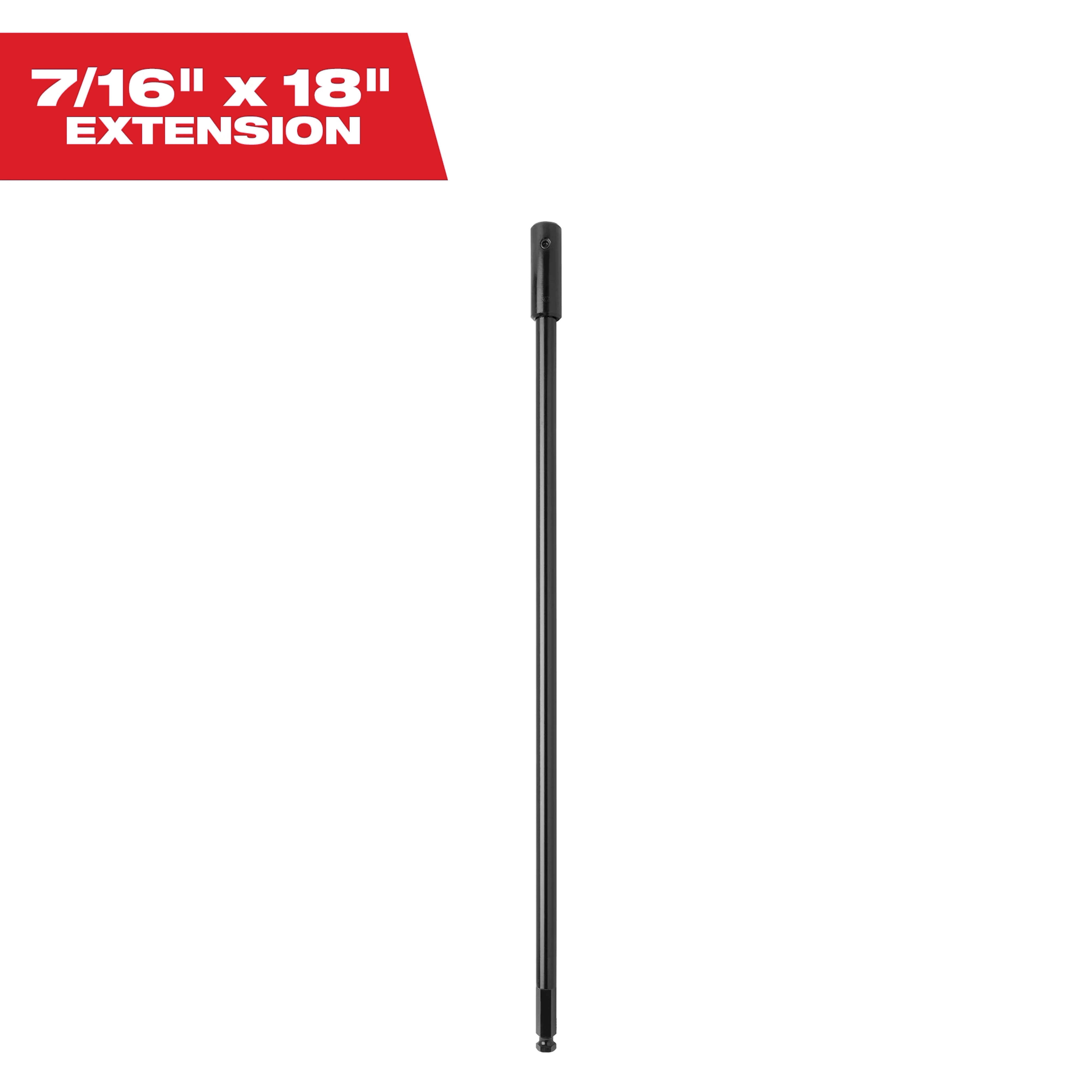 Milwaukee 48-28-4011 Hexagonal Bit Extension, 7/16 inch x 18 inch