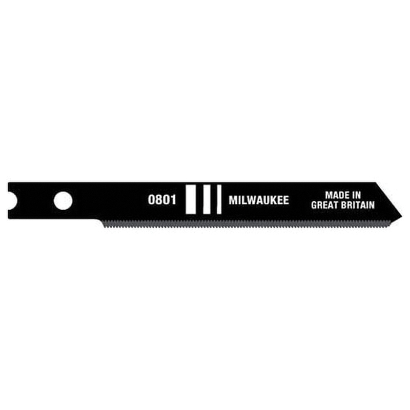 Milwaukee® 48-42-0801 Jig Saw Blade, 2-3/4 in L x 5/16 in W, Carbide Cutting Edge, Carbide Body thumbnail 2