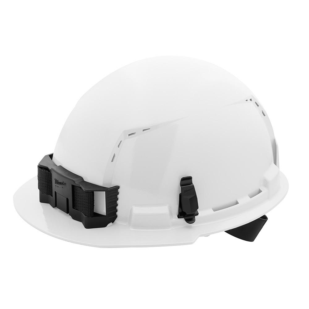 Milwaukee® 48-73-1200 Hard Hat, 6-1/2 to 8-1/2 in Hat, Front Brim, Hat Class: C, 4-Suspension Point, White thumbnail 2