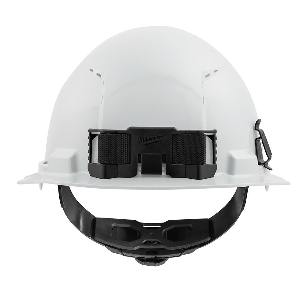 Milwaukee® 48-73-1200 Hard Hat, 6-1/2 to 8-1/2 in Hat, Front Brim, Hat Class: C, 4-Suspension Point, White thumbnail 4