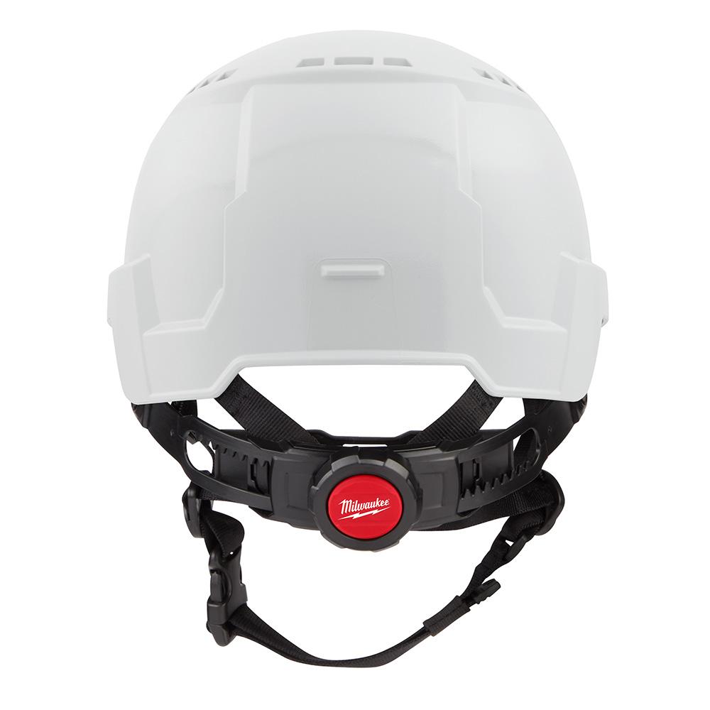 Milwaukee® 48-73-1320 Front Brim Vented Safety Helmet, Front Brim, Hat Class: Class 2, Comfortable Padded Suspension thumbnail 4