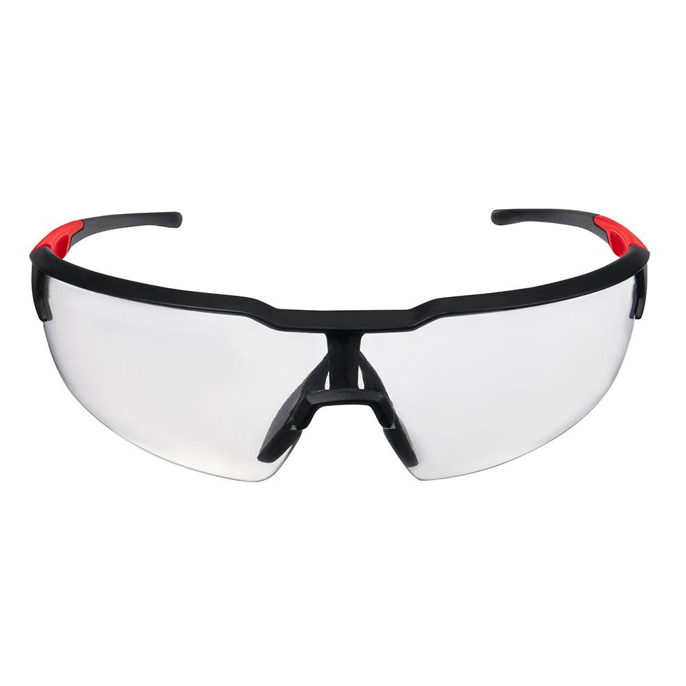 Milwaukee® 48-73-2001 Safety Glasses, Anti-Scratch, Anti-Fog, Nylon Frame, Clear Lens, Polycarbonate Lens