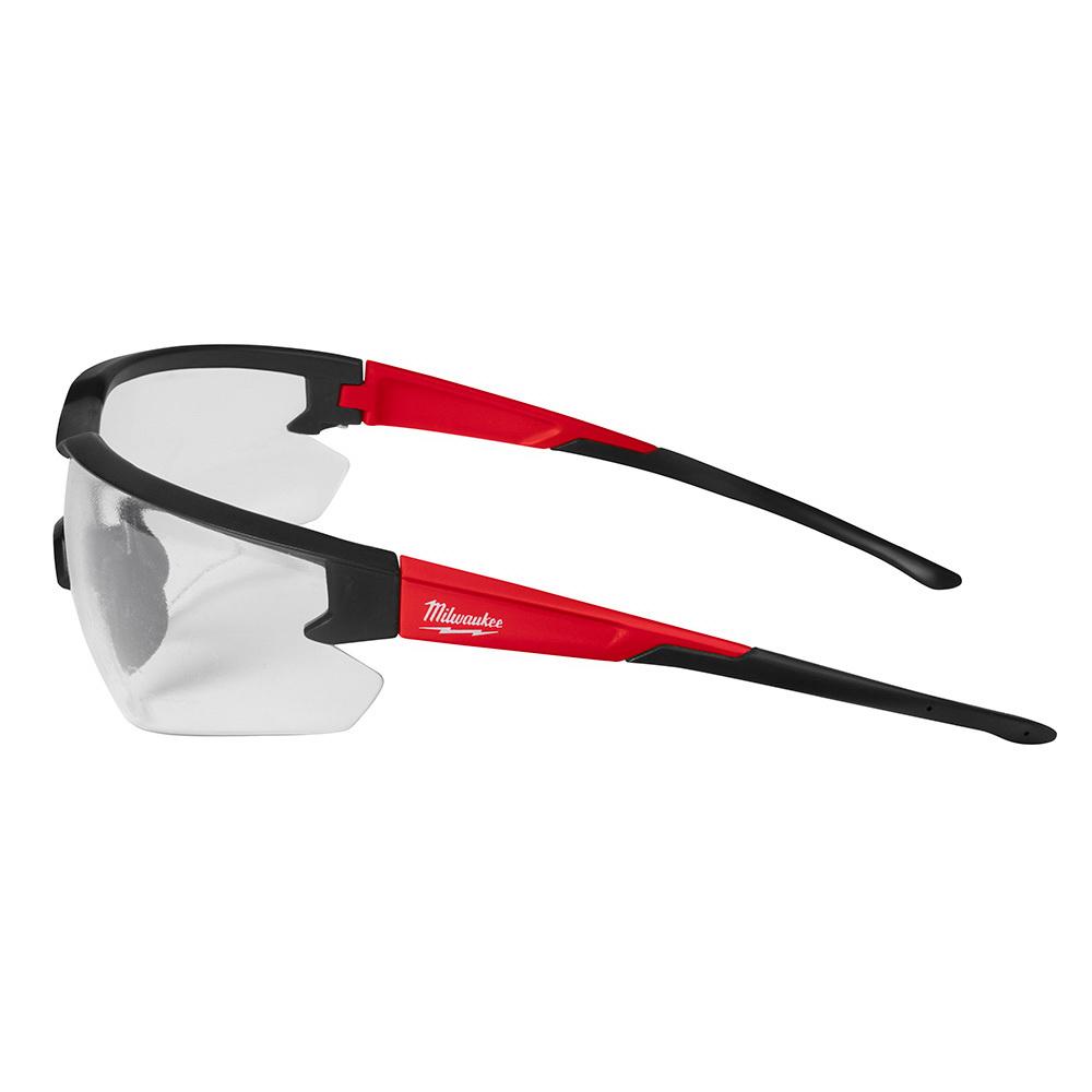 Milwaukee® 48-73-2001 Safety Glasses, Anti-Scratch, Anti-Fog, Nylon Frame, Clear Lens, Polycarbonate Lens thumbnail 4