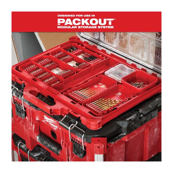 Milwaukee® 48-89-4672 Titanium Drill Bit Set, 1/16 in Min Drill Bit, 31/64 in Max Drill Bit, 29 -Piece, Steel