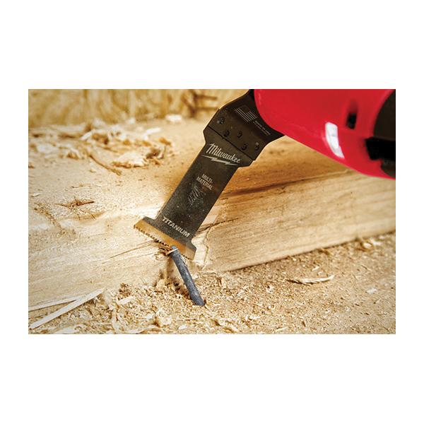Milwaukee® OPEN-LOK™ 49-10-9113 Oscillating Multi-Tool Blade Kit, Cut-Away, Universal Fit Blade, 9-Piece, 6.42 in OAL thumbnail 2