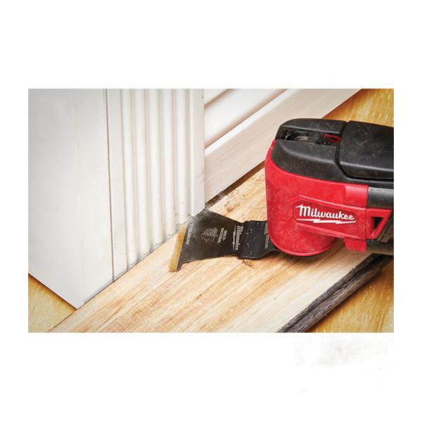 Milwaukee® OPEN-LOK™ 49-10-9112 Oscillating Multi-Tool Blade Kit, Cut-Away, Universal Fit Blade, 6-Piece, 6.42 in OAL thumbnail 2