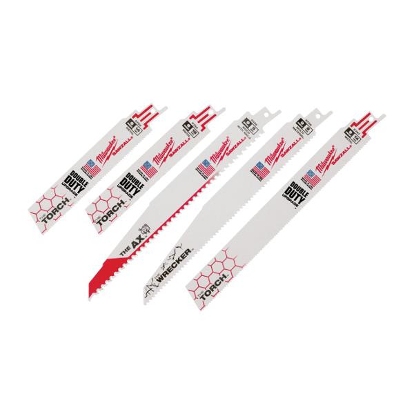 Milwaukee® 49-22-1105 Blade Set, Cut Materials: Wood, 5-Piece