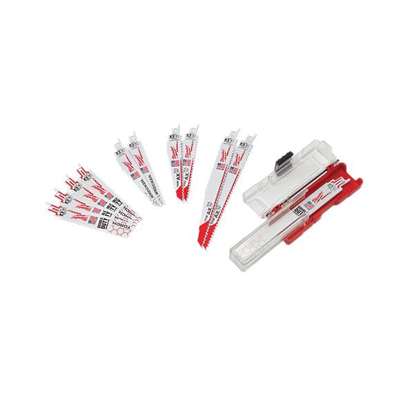 Milwaukee® SAWZALL® Sawzall 49-22-1129 Reciprocating Saw Blade Set, 9 in L, 1 in W, 5/8/14 TPI, Bi-Metal Blade