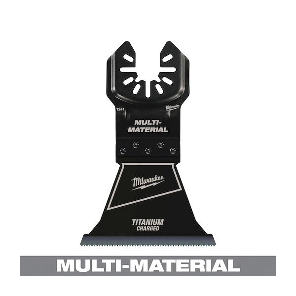 Milwaukee® OPEN-LOK™ 49-25-1241 Oscillating Multi-Tool Blade, Cut-Away, Universal Fit Blade, 1-5/8 in L Blade thumbnail 2