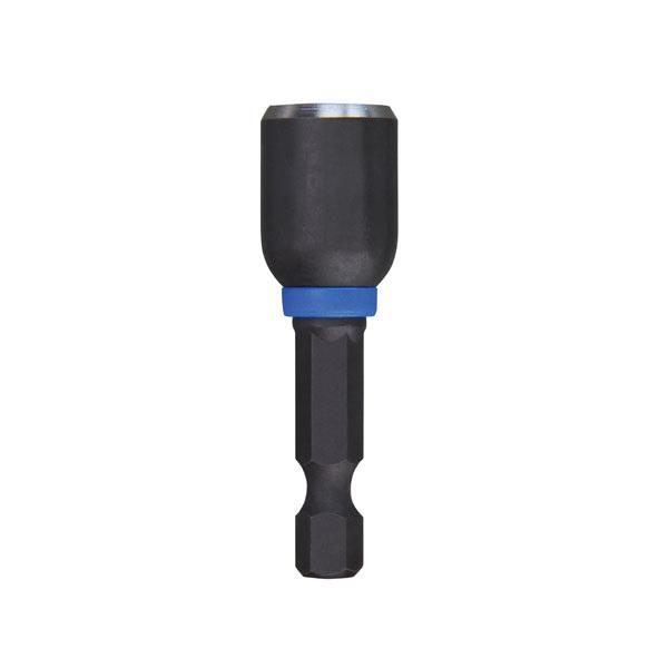 Milwaukee® SHOCKWAVE™ 49-66-4505 Magnetic Nut Driver, 3/8 in Drive, 1/4 in Shank, Hex Shank, 1-7/8 in OAL, Steel thumbnail 2