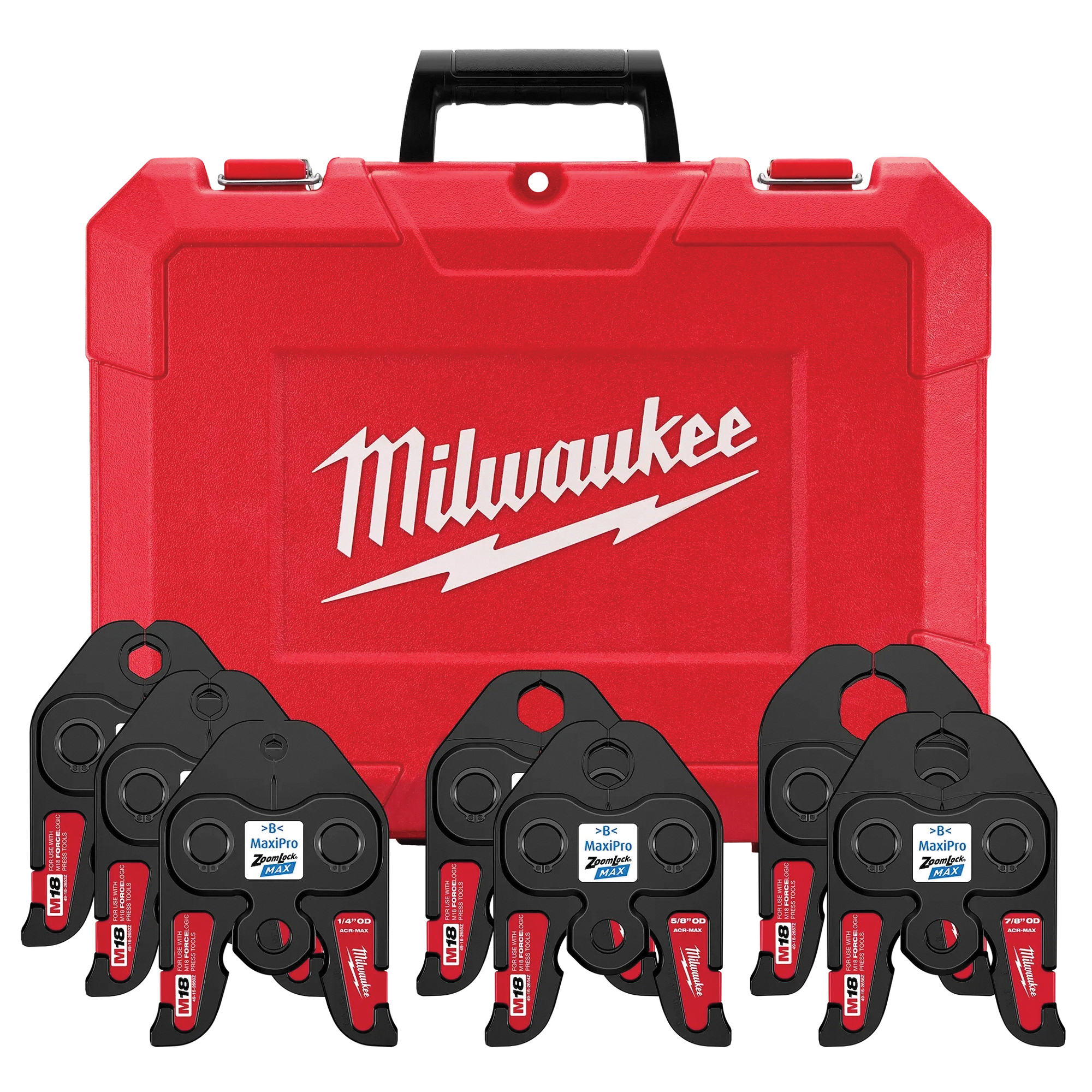 Milwaukee® 49-16-2662Z ZoomLock MAX Press Jaw Kit, 14 to 1-18 in