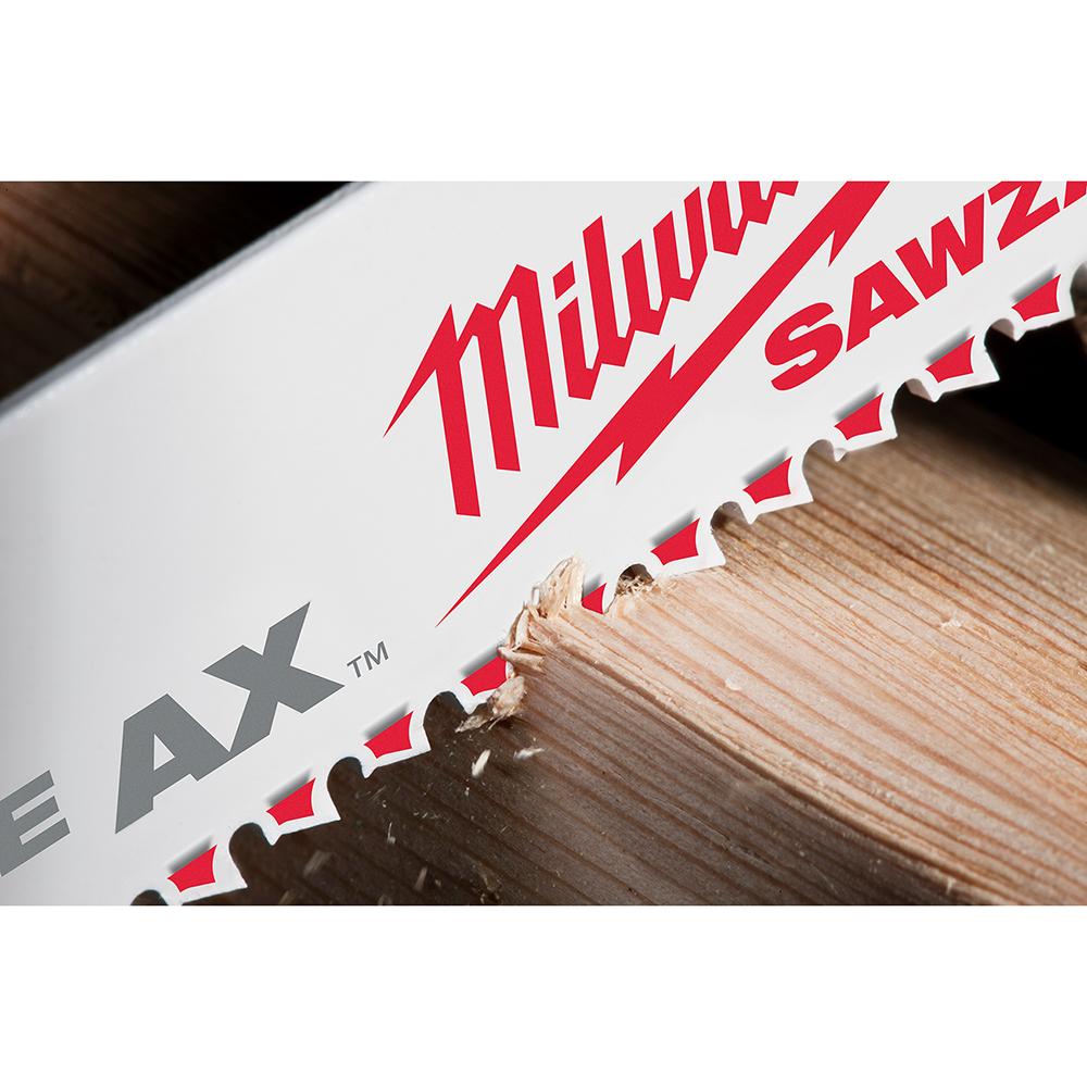 Milwaukee® SAWZALL® 49-22-1105 Blade Set, Cut Materials: Wood, 5-Piece thumbnail 3