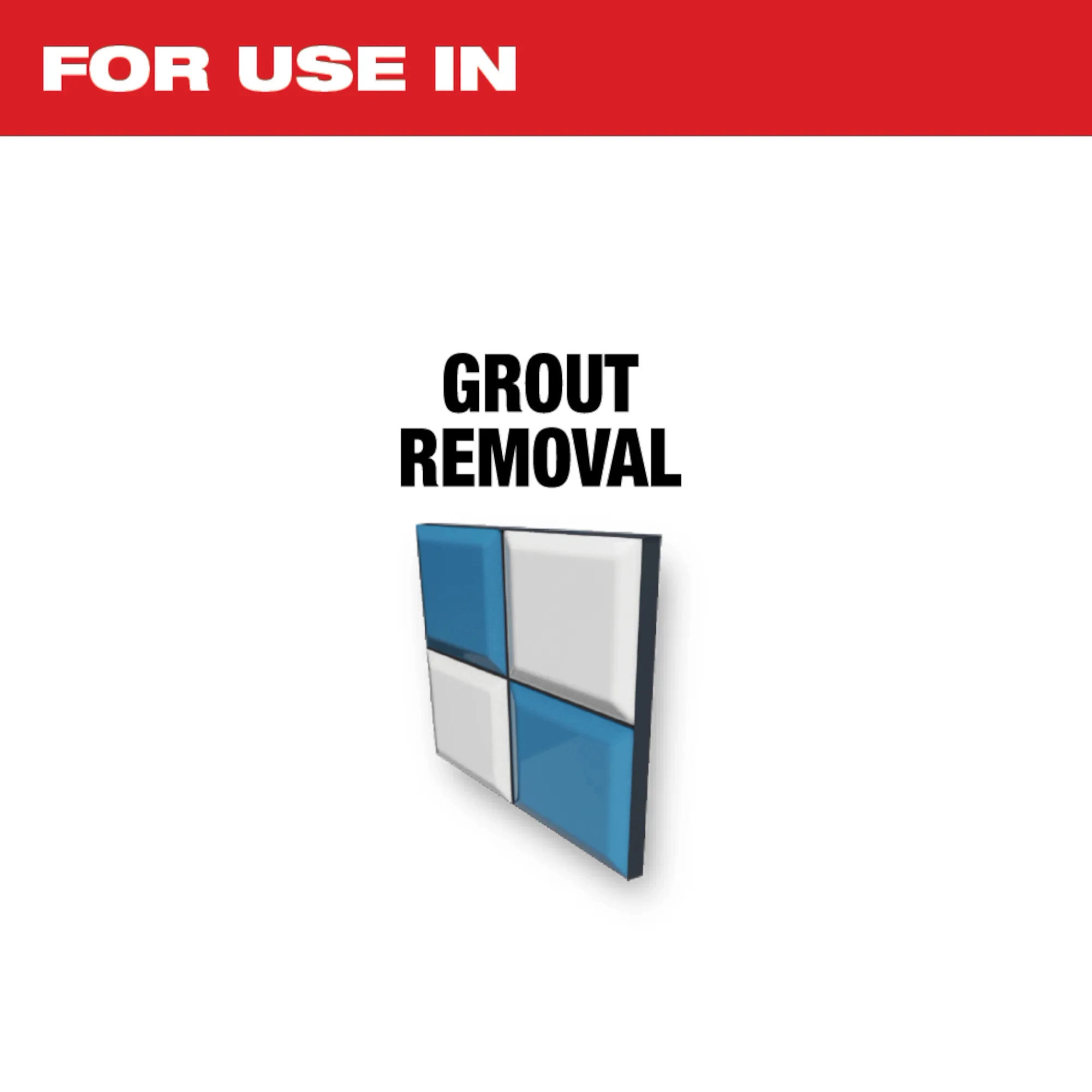 Milwaukee® OPEN-LOK™ DIAMOND MAX™ 49-25-2272 Removal Multi-Tool Blade, 3.88 in L Blade, 0.53 in W Blade, Carbide Blade