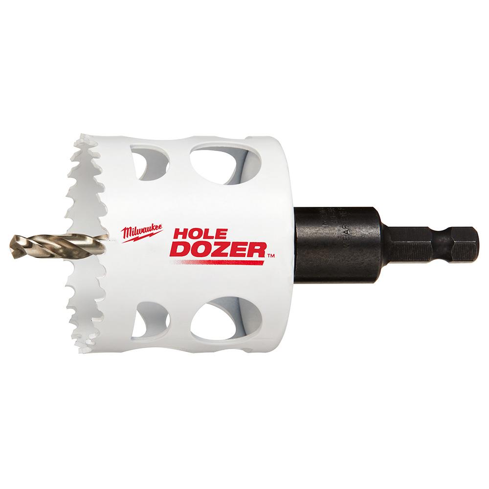 Milwaukee® Hole Dozer™ 49-56-0127 Ice Hardened Hole Saw, 2-1/8 in Dia Saw, 1-5/8 in D Cutting, Bi-Metal Tooth thumbnail 2