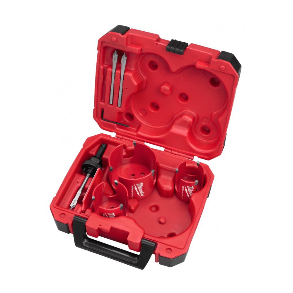 Big Hawg® 49-56-9075 7 Piece Steel Hole Cutter Plumber's Kit