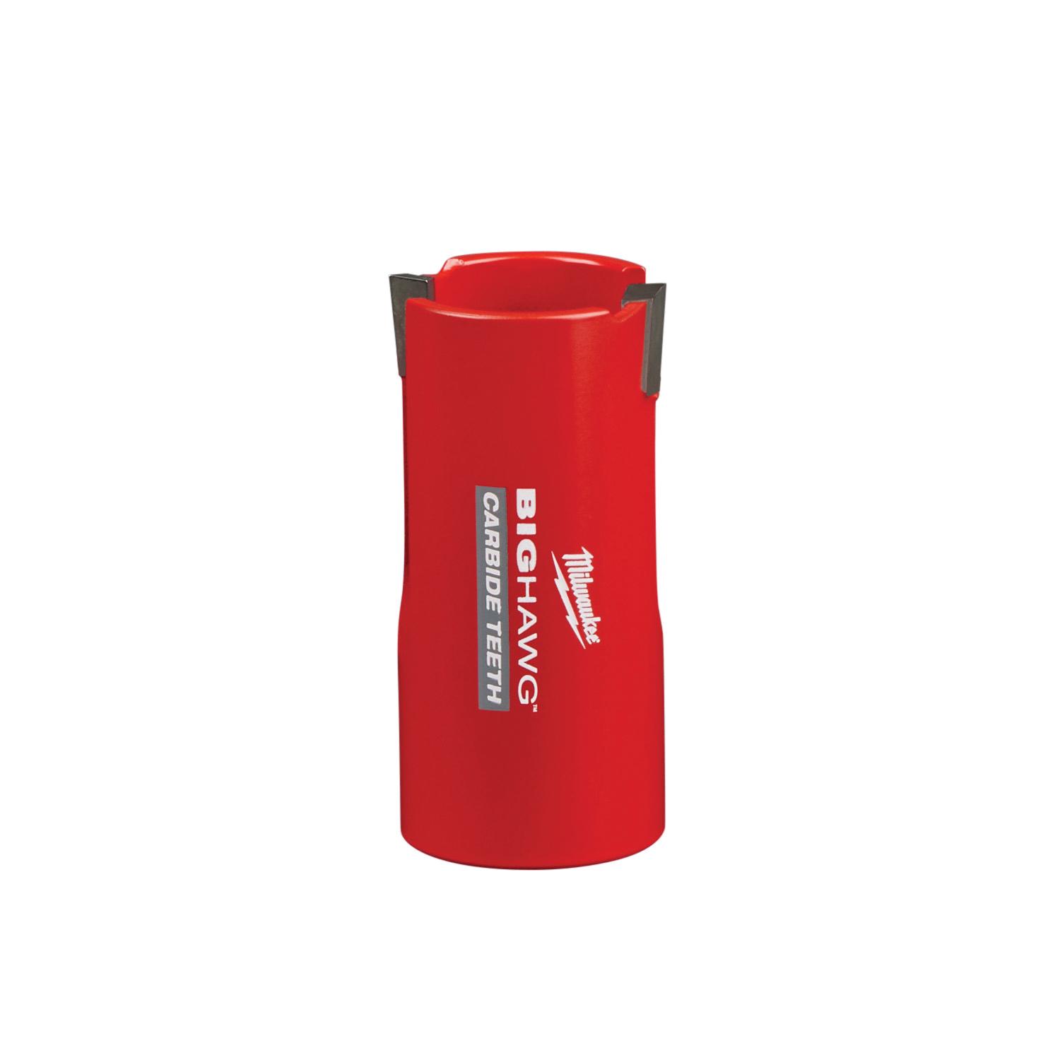 Milwaukee® BIG HAWG™ 49-56-9200 Hole Saw, 1-3/8 in Dia Saw, 2.34 in D Cutting, Carbide Tooth