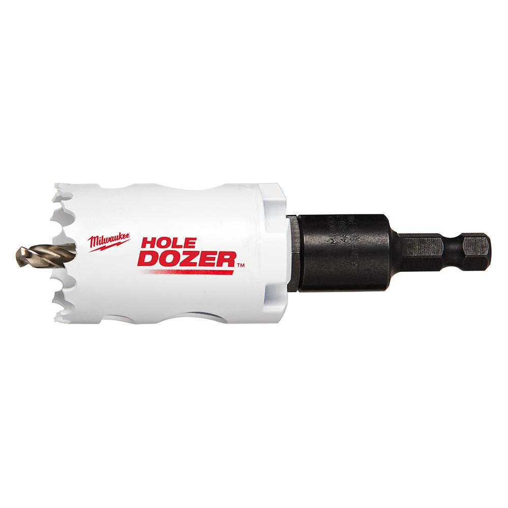 Milwaukee® Hole Dozer™ 49-56-0072 Ice Hardened Hole Saw, 1-3/8 in Dia Saw, 1-5/8 in D Cutting, Bi-Metal Tooth
