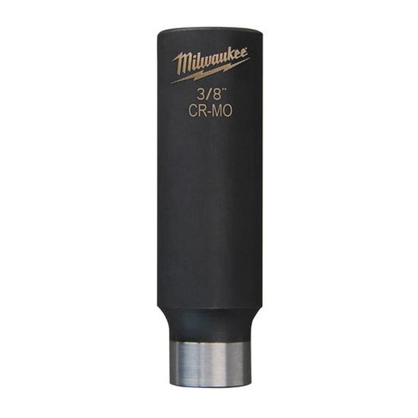 Milwaukee® Shockwave SAE Deep Length Thin Wall Impact Socket, 13/16 in Socket, 3/8 in Drive, 2-1/2 in OAL, 6 Points thumbnail 4