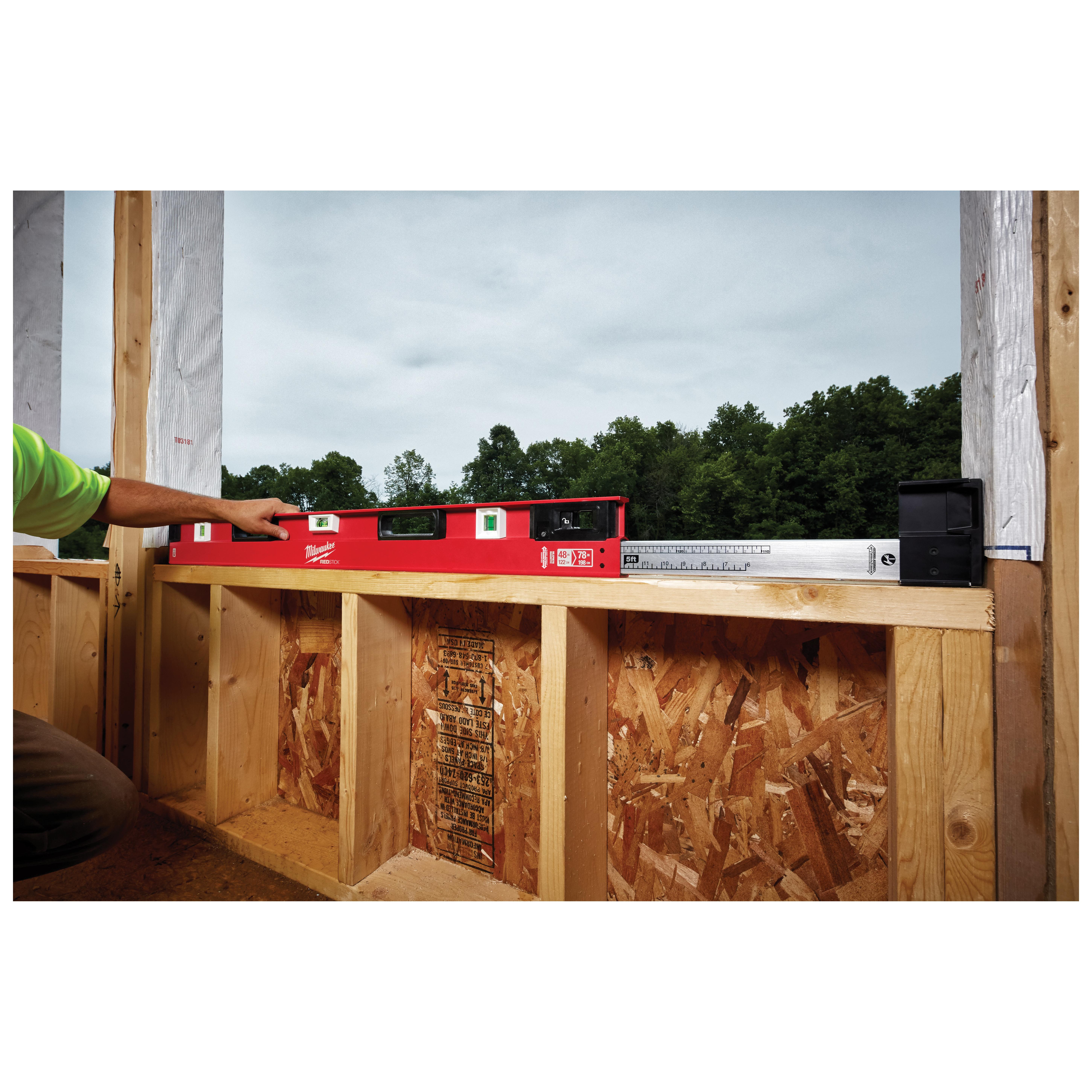 REDSTICK™ 48 inch - 78 inch Magnetic Expandable Level thumbnail 4