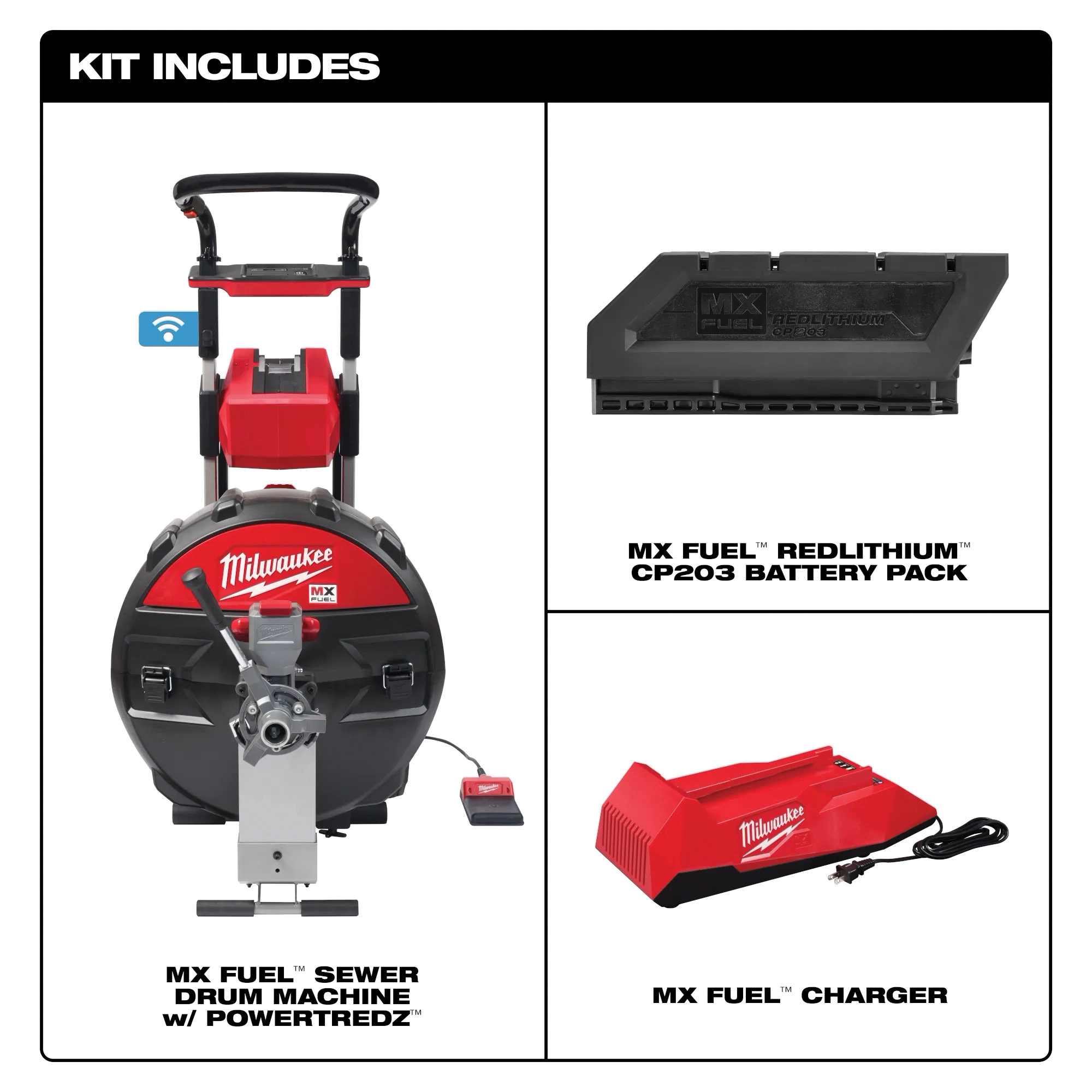 Milwaukee&reg; MXF501-1CP 2479712
