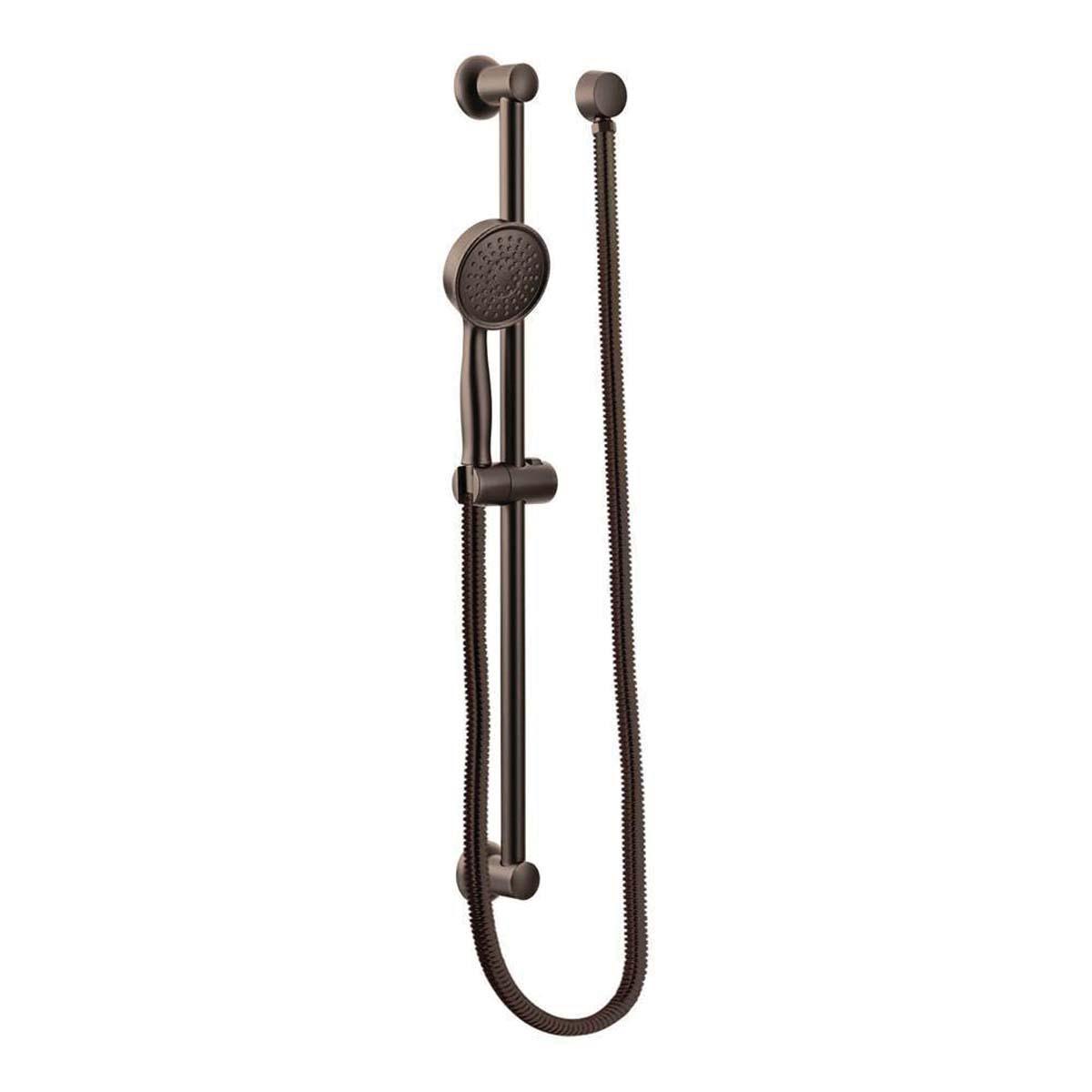 Moen® 3668EP Series 3668EPORB Handheld Shower, 4-1/4 in Spray Face, Full Spray Spray, 1.75 gpm, 69 in L Hose