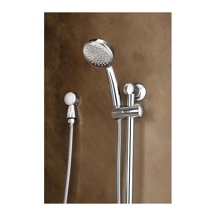 Moen® 3868EP Series 3868EPBN Hand Shower With Slide Bar, 4 in Spray Face, Full Spray, 1.75 gpm, 59 in L Hose