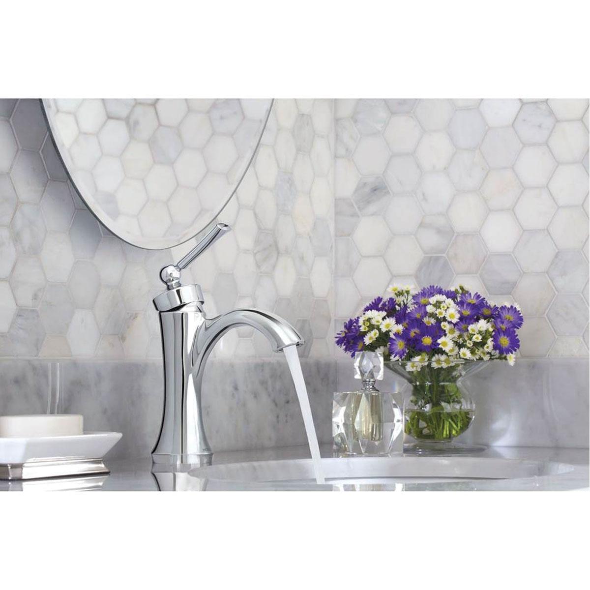 Moen® Wynford™ 4500 Bathroom Faucet, 1-Handle, Deck, Pop-Up, Polished Chrome thumbnail 3