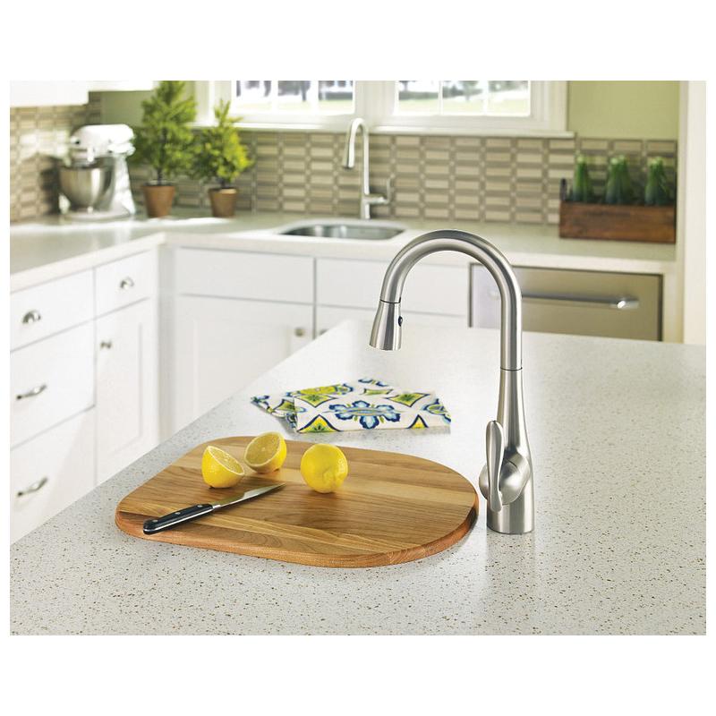 Moen® Arbor® 5995SRS Bar/Prep Faucet, Deck, Spot-Resist™ Stainless