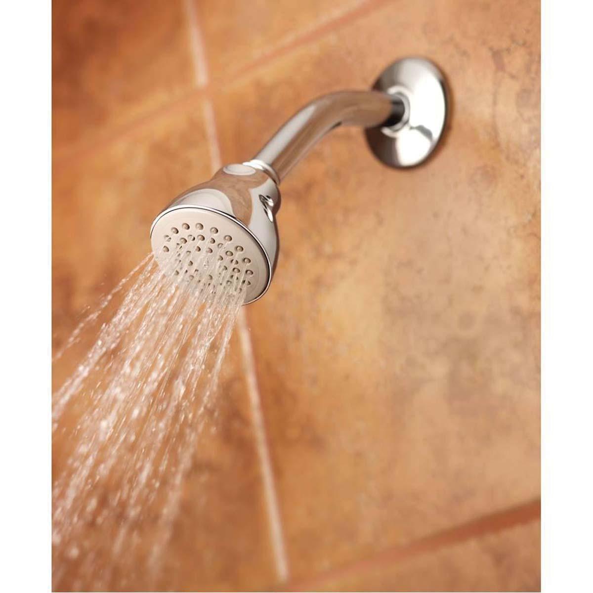 Moen® 6300 Series Easy Clean® XL 6300 Showerhead, 2.5 gpm, 1-Spray, 2-1/2 in Head, Chrome