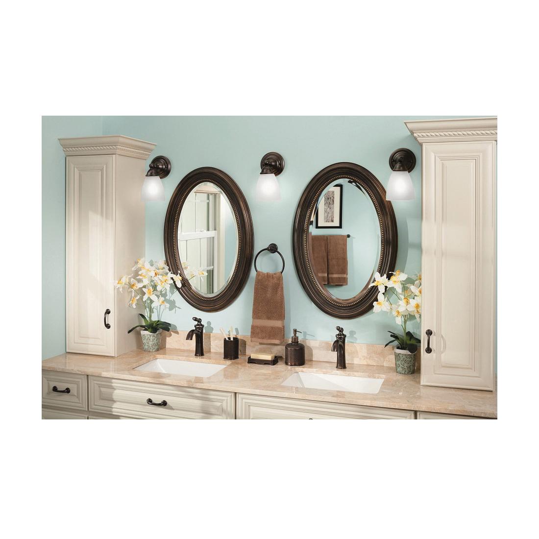Moen® Boulevard® 6600ORB Bathroom Faucet, 1-Handle, Deck, Pop-Up, Oil-Rubbed Bronze thumbnail 2