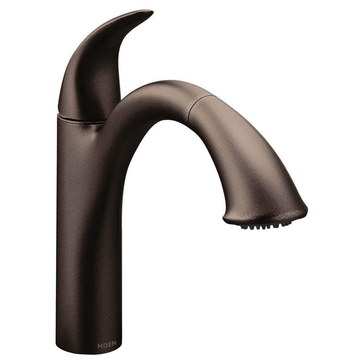 Moen® Camerist™ 7545ORB Kitchen Faucet, Deck, Pull-Out, Oil-Rubbed Bronze thumbnail 3