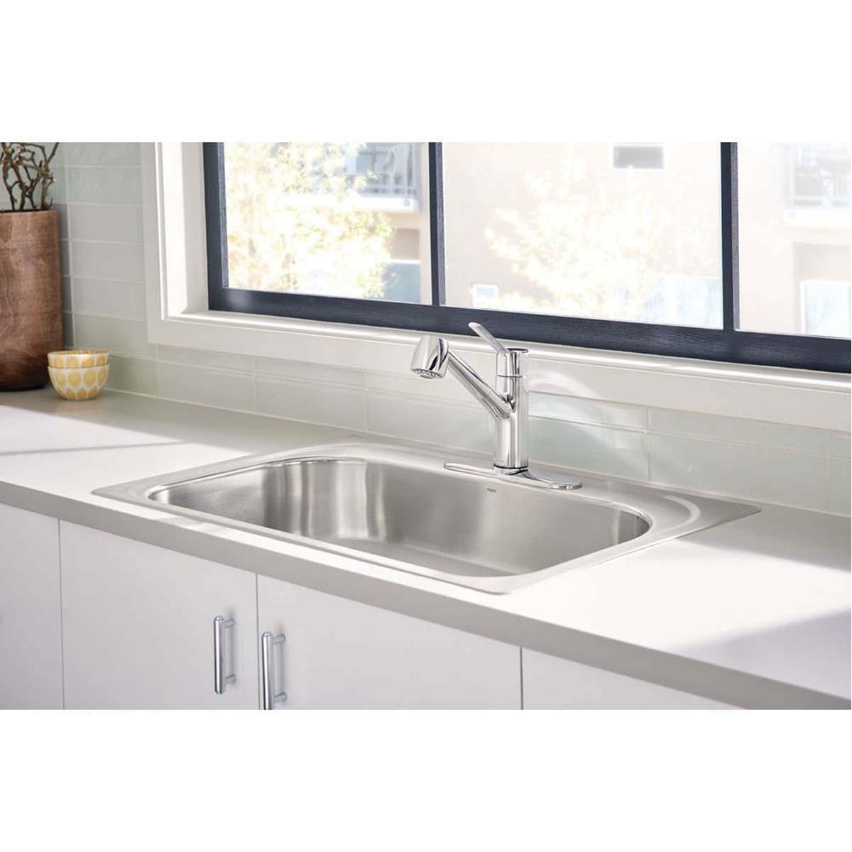 Moen® Method™ 7585SRS Kitchen Faucet, Deck, Pull-Out, Stainless thumbnail 3