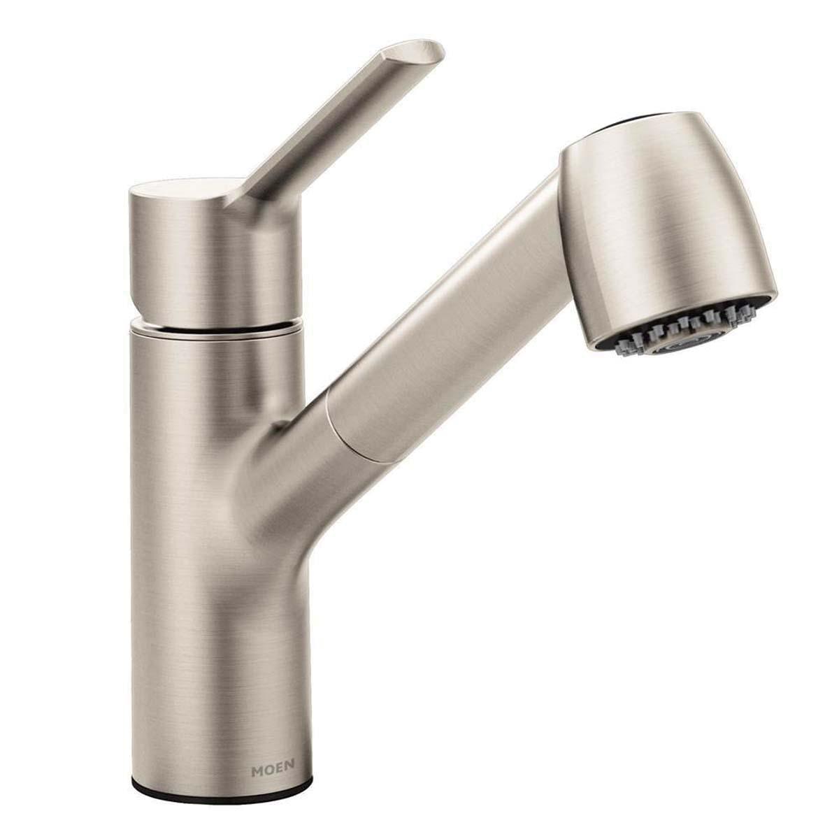 Moen® Method™ 7585SRS Kitchen Faucet, Deck, Pull-Out, Stainless thumbnail 2