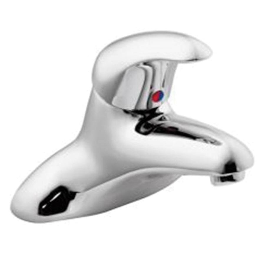 Moen® M-DURA® 8413F12 Lavatory Faucet, 1-Handle, Deck, Centerset, Chrome