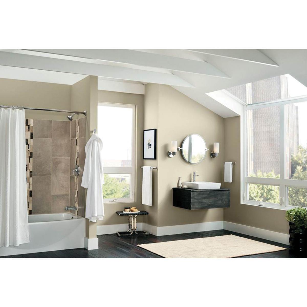 Moen® Genta™ BH3886CH Hand Towel Bar, 6-7/8 in L Bar, 1-3/4 in OAH, Zinc